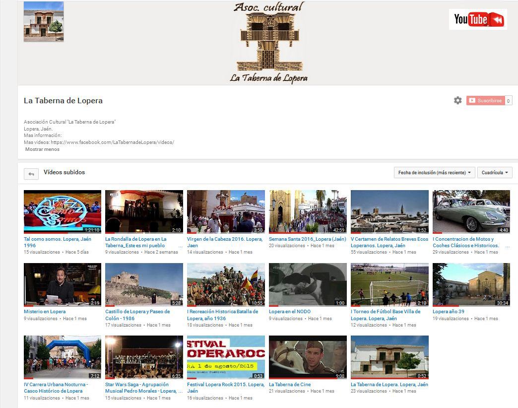 Accede al Canal YouTube